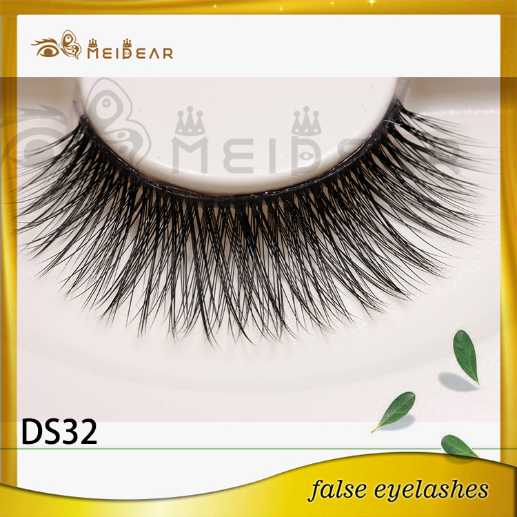 Manufacturer supply custom package 3d silk lashes 